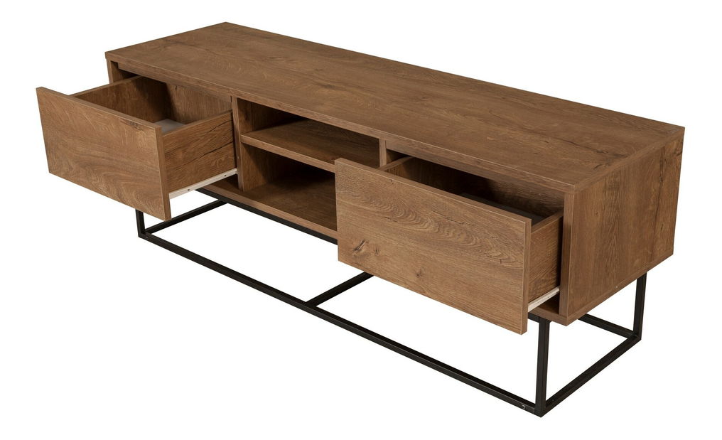 Set za dnevni boravak Laxi 3 (orah + crna)