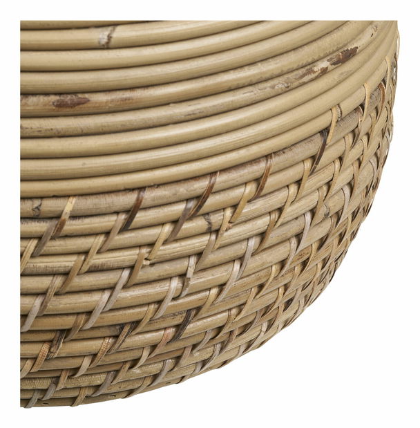 Set 2 ks prútených kvetináčov Mlaravia (prírodná)