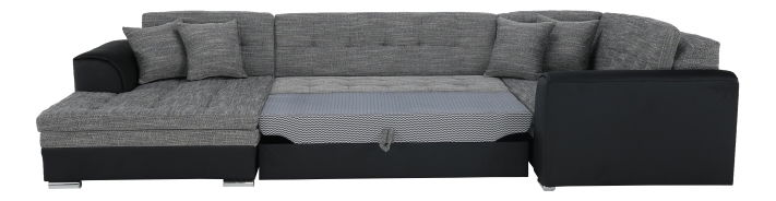 Colțar în formă de U Digorin (gri + negru) (S)