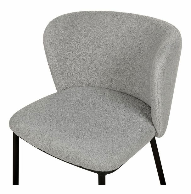 Set 2 ks jedálenských stoličiek Minik (sivé buklé)