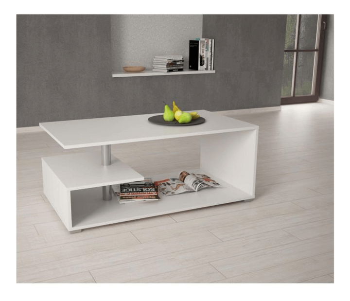 Dohányzóasztal Dordalus (fehér)