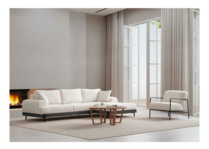 Colțar Etorella (D) (alb + negru)