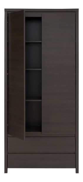 Dulap cu rafturi Kasey REG2D2S (Wenge)