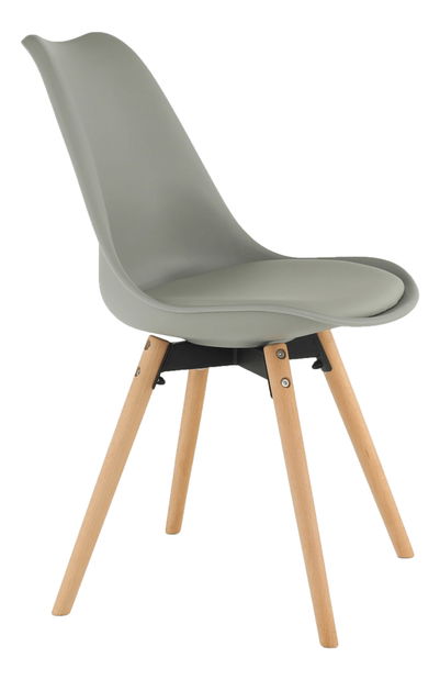 Blagovaonska stolica Samim (svjetlosiva + bukva) 