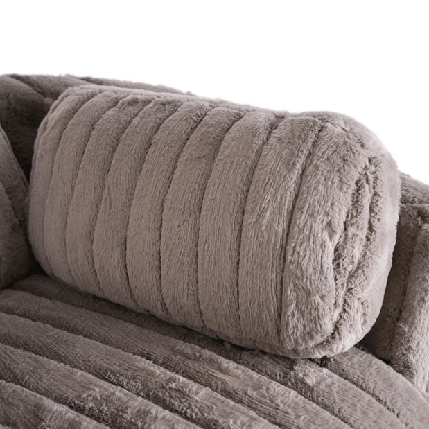 Polohovacie kreslo Reunirse (sivá) 