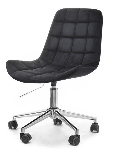 Stolica Eleanor (crna + krom)