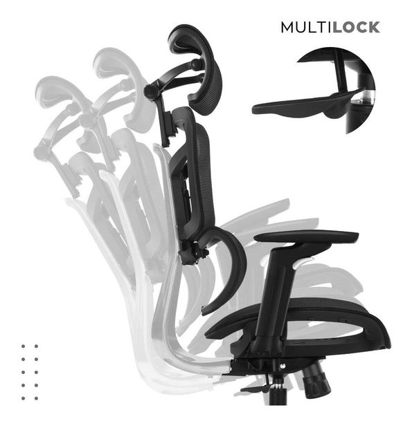 Irodai fotel Eclipse 9.5 (fekete)