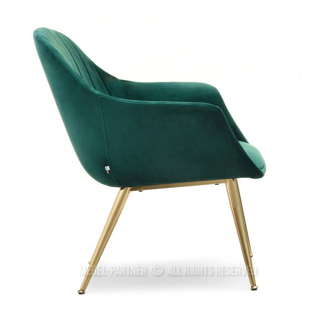 Kreslo Osmol F (zelená + čierna)