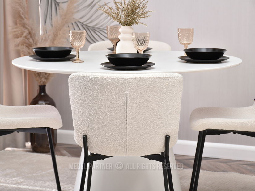 Szék Kirkland (krém + fekete)