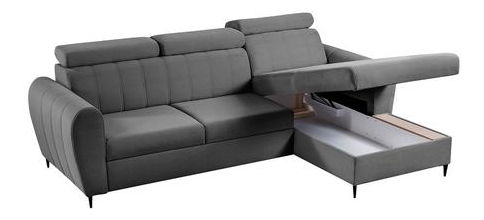 Kutna garnitura Potazuro Mini (zelena) (s prostorom za odlaganje) (D)