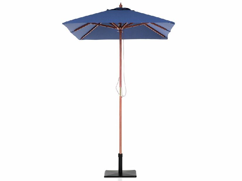 Umbrelă de grădină 144 cm FLAME (lemn) (albastru marin)