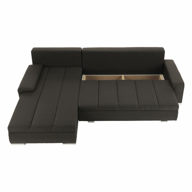 Sarok ülőgarnitúra Tonil (barna)