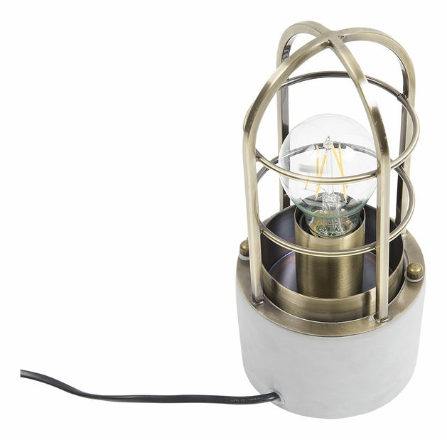 Asztali lámpa Annia (sárgaréz)