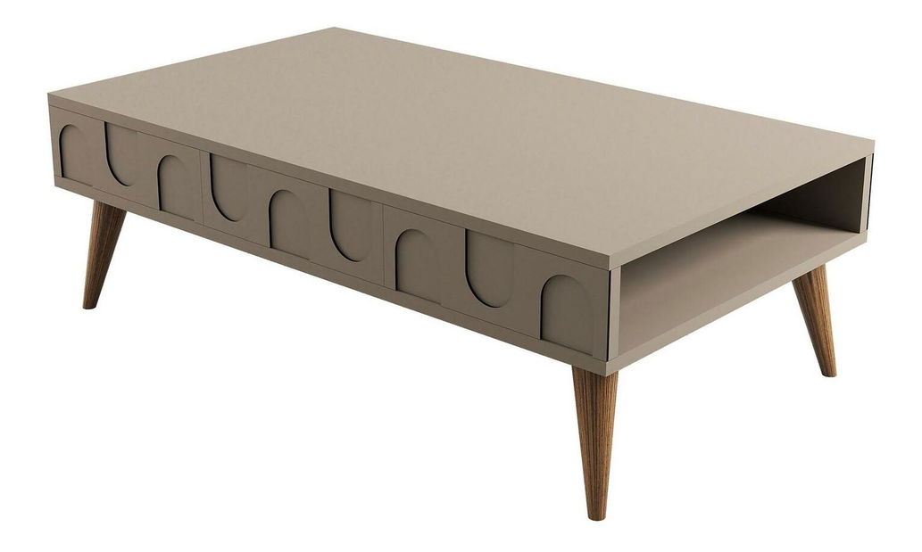 Stolić za kavu Bipemu 1 (orah + atlas)