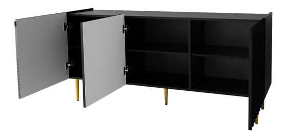 Komoda Mirjan Bryony -160 (bijela + bijeli sjaj)