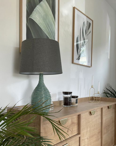 Stolna svjetiljka Almeria (tamno zelena)