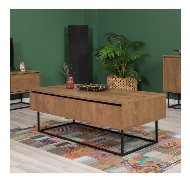 Set za dnevni boravak Laxi 13 (orah + crna)