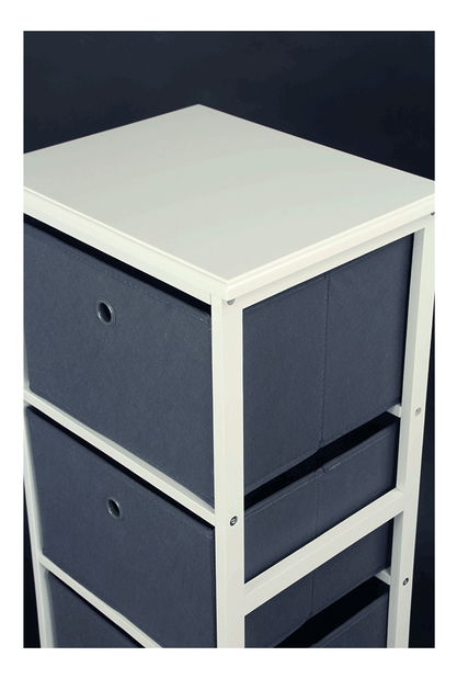 Komoda Dacapo TYP 1 (bijela + siva)