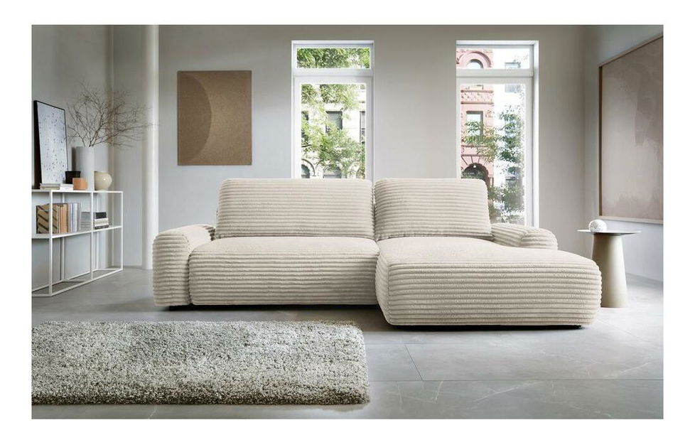 Sarokkanapé Afelia (J) (krém)