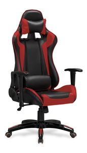 Uredska fotelja Defender (crna + crvena)