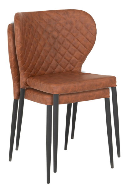 Jedálenská stolička Paria (hnedá)