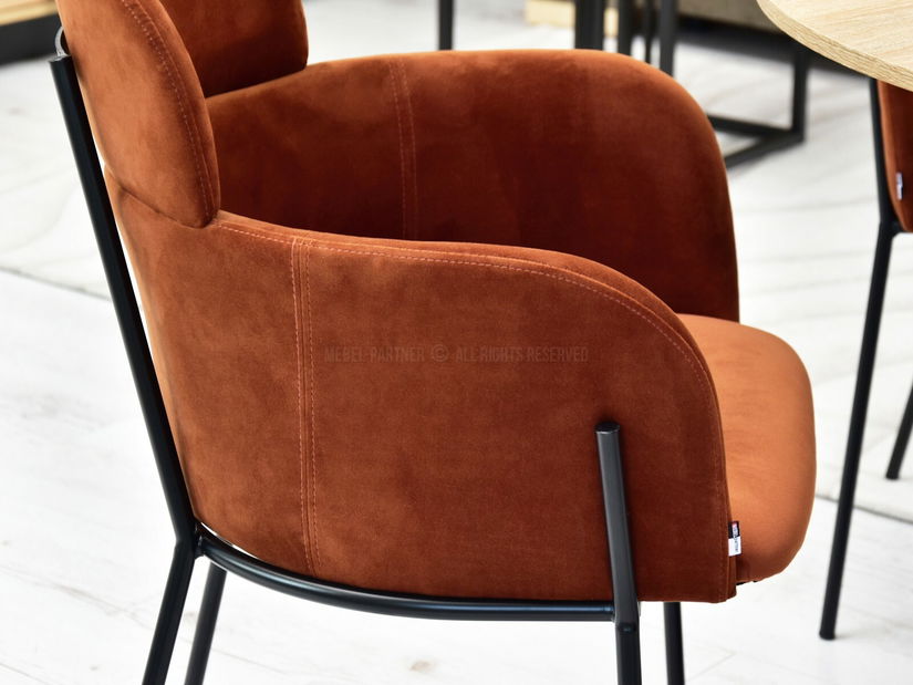 Szék Baggie K (réz + fekete)