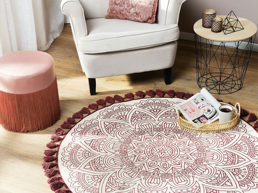 Covor 120 cm Astral (alb)