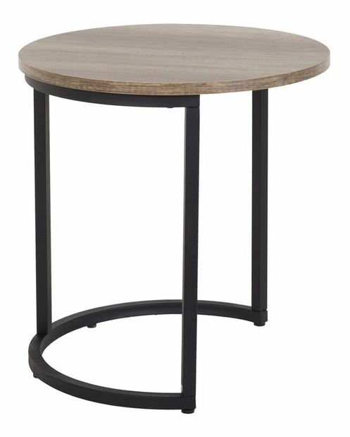 Stolík Dalby (tmavé drevo)