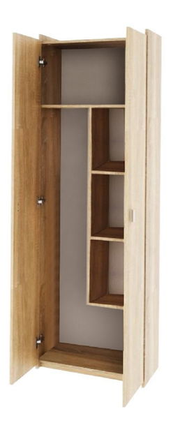 Ormar s policama Nariel Tip 6 (hrast sonoma) 