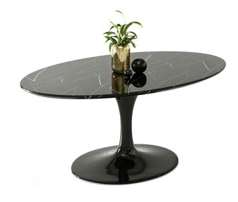 Étkezőasztal Iniciara (fekete)