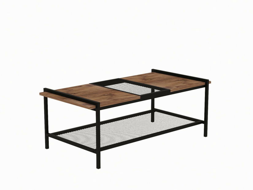 Măsuță de cafea Daluva (pin atlantic + negru) 