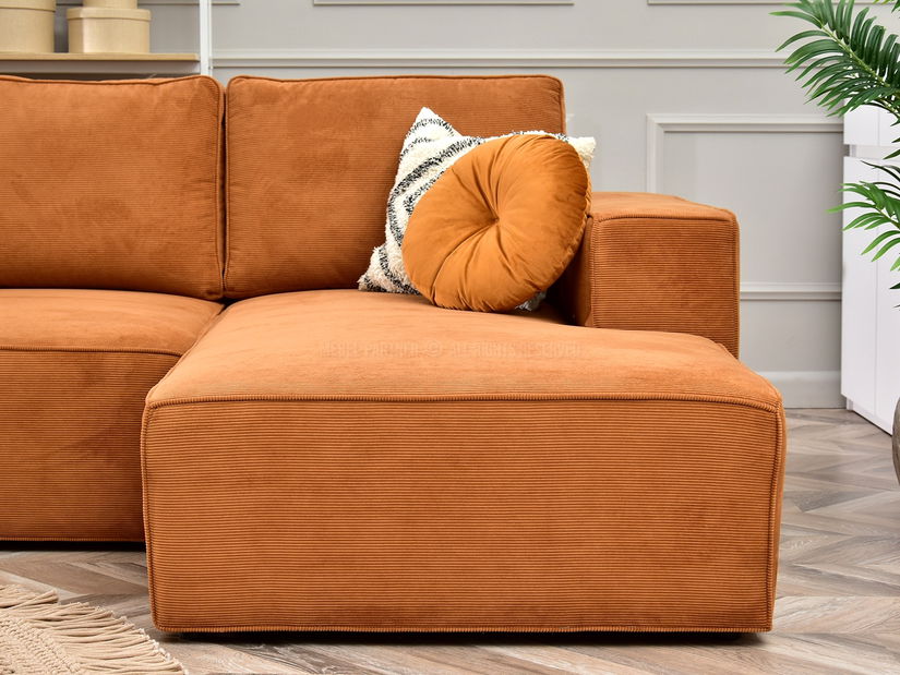 Sarokkanapé Cerebral (fekete)