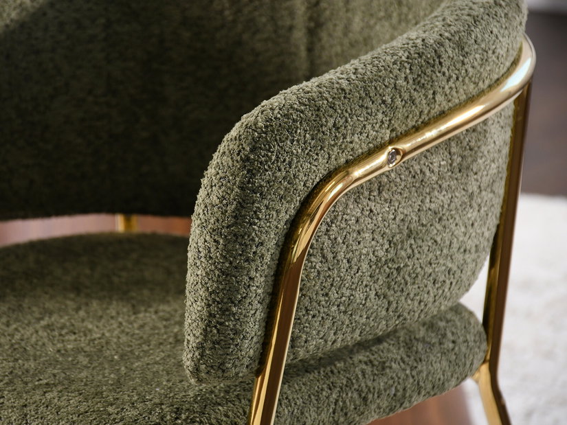 Scaun Sorento (verde + auriu)