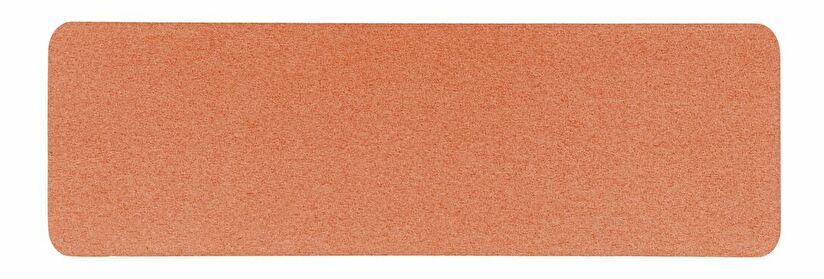 Panou separator birou 130 x 40 cm Walda (roșu) 