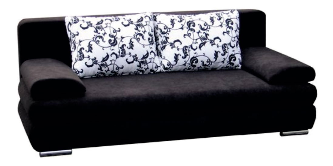 Pohovka trojsedačka Double 3R (čierna)