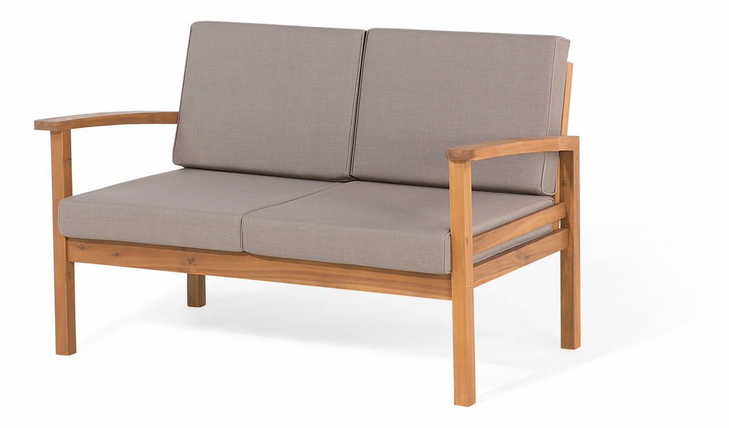 Kerti ülőgarnitúra Maleno (sötétszürke) (akácia)