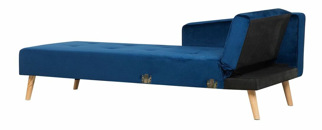 Rohová sedačka Vanto (modrá) (L)