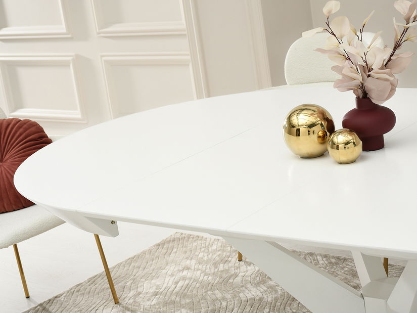 Jedálenský stôl Viajaban (biela)