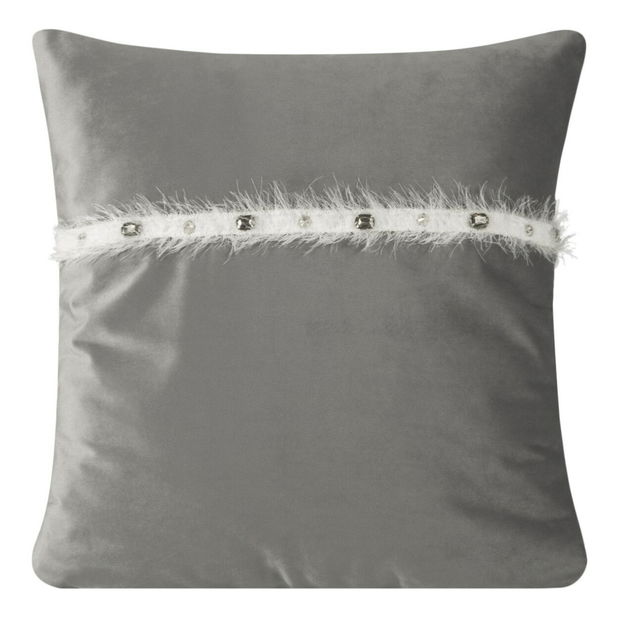 Pernă decorativă 45X45 cm Tiana (metalică) (1 buc)