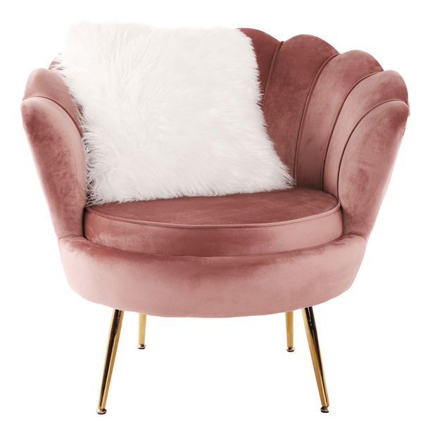Kreslo Nolano (ružová)
