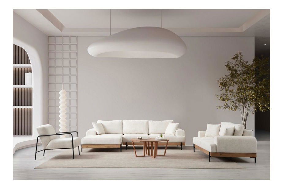 Colțar Etorella (S) (alb + Stejar)