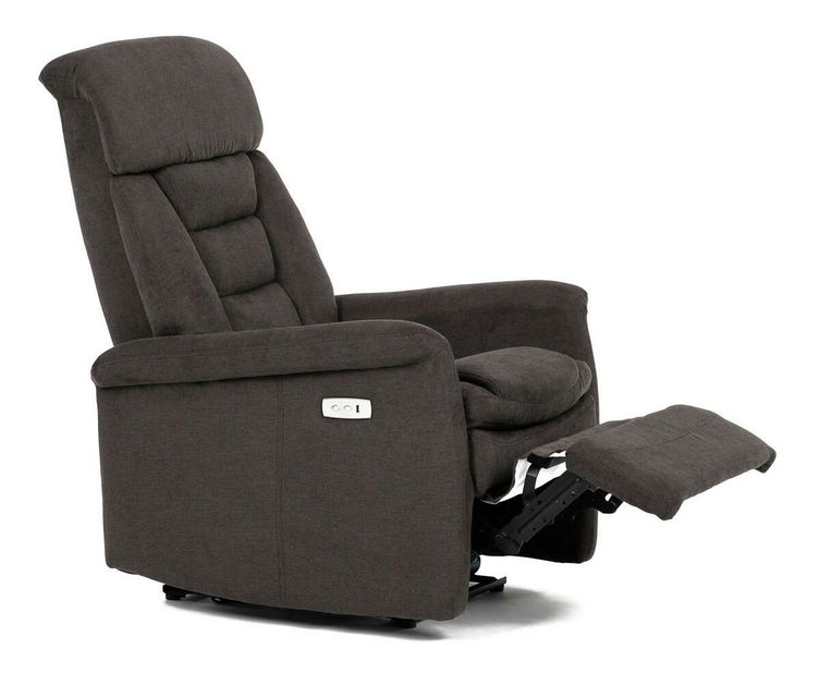 Polohovacie kreslo Traste (hnedá)