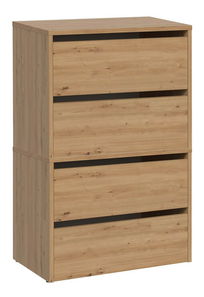 Botník (skrinka na topánky) Metido 2 (dub artisan)