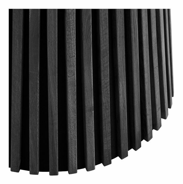 Jedálenský stôl Omirina 7 (čierna)