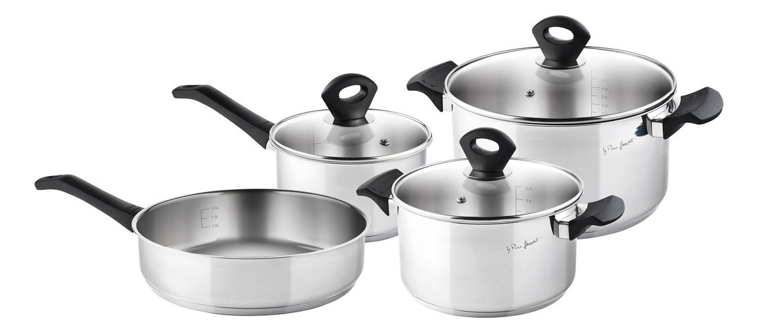 Set farfurii Lamart Perfect (oțel inoxidabil) (7buc)