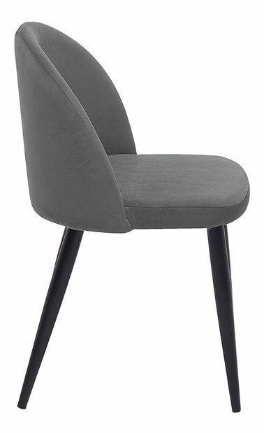 Set 2 buc. scaune pentru sufragerie Visla (gri)