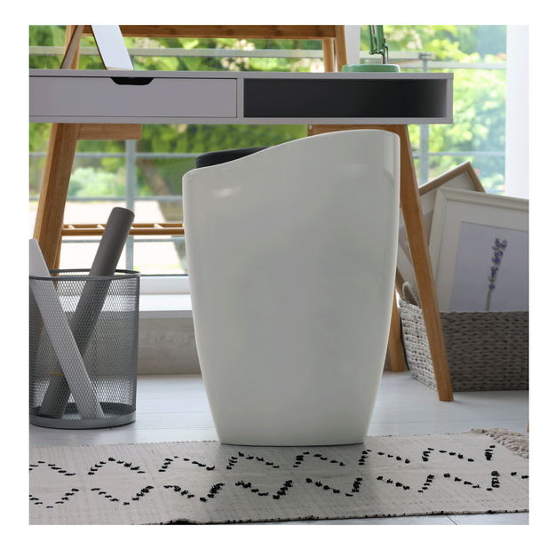 Taburet Dakota (biela)