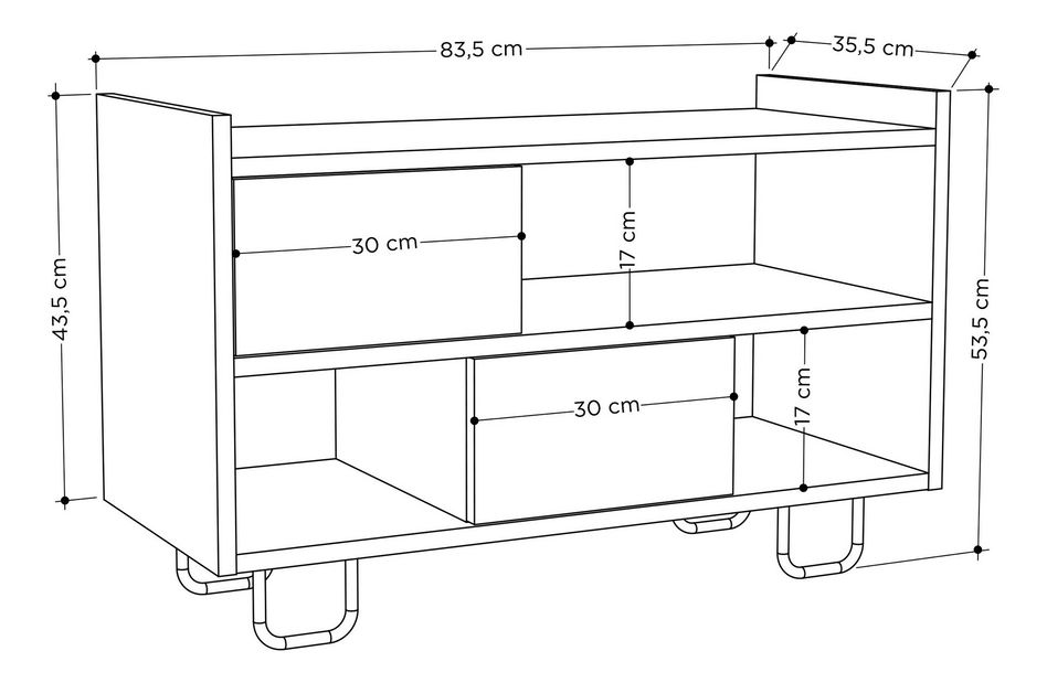 Ormarić za obuću Troe