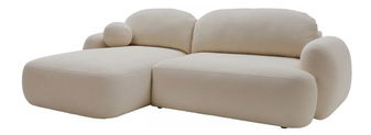 Rohová sedacia súprava Monty  (svetlobéžová)
