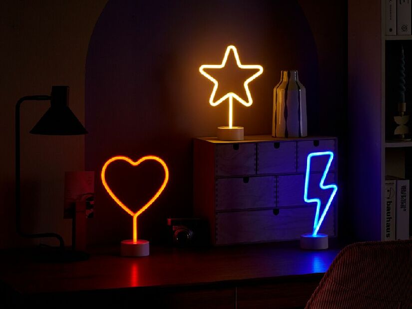 Set 3 buc decorații LED Franz (multicolor)